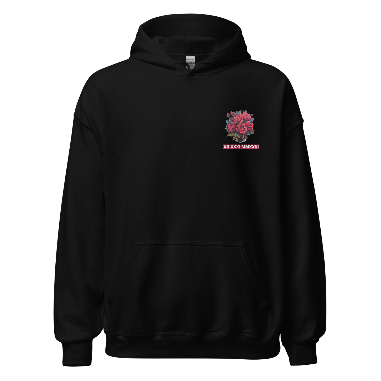 Pink Rose Hoodie