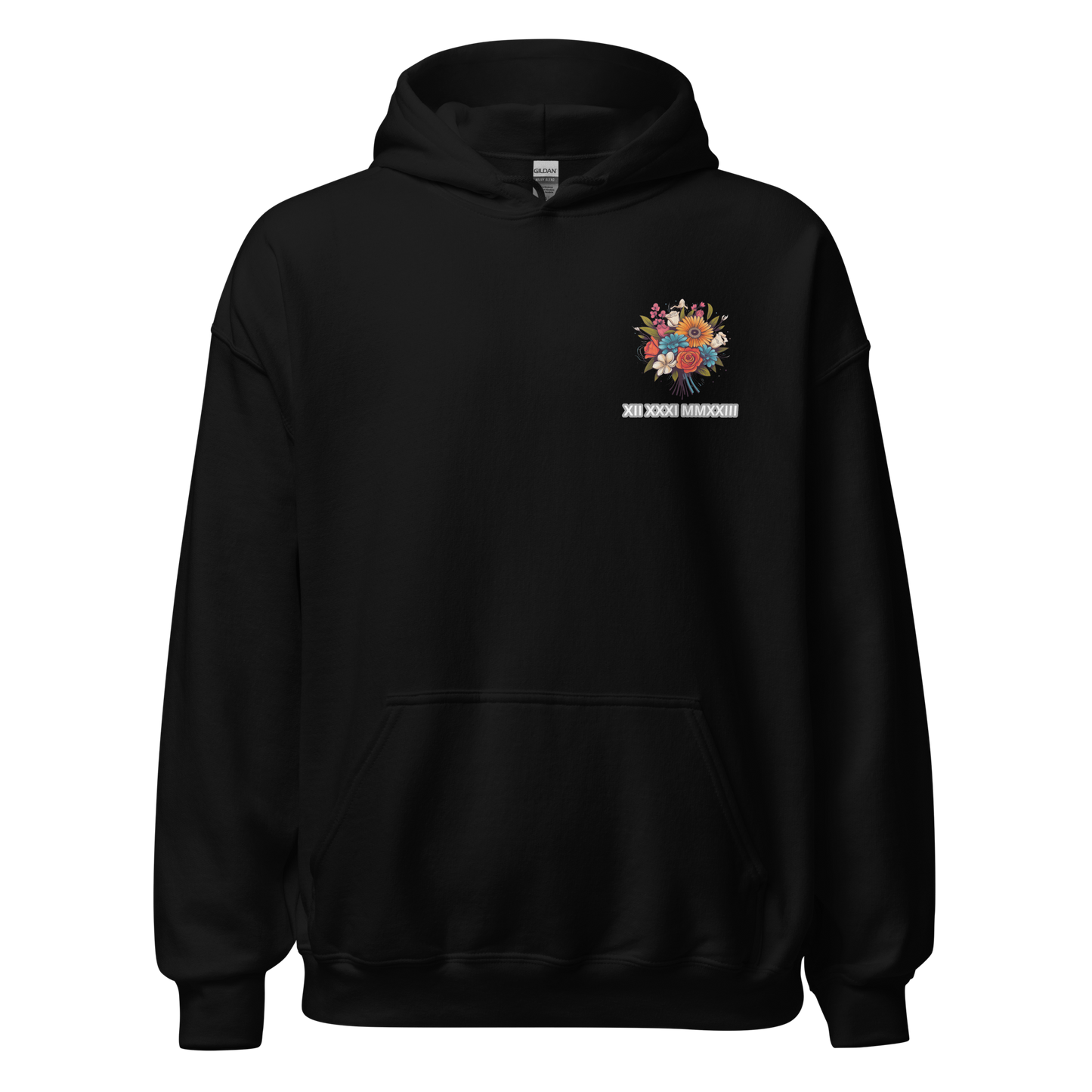 Random Flower Hoodie