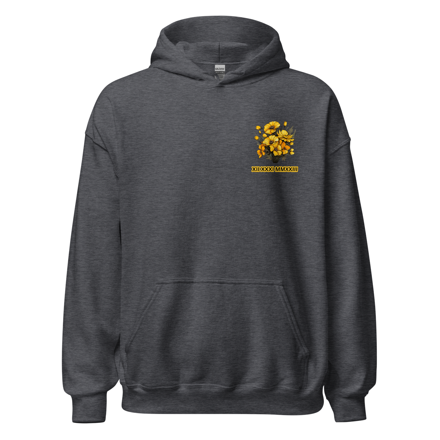 Yellow Flower Hoodie