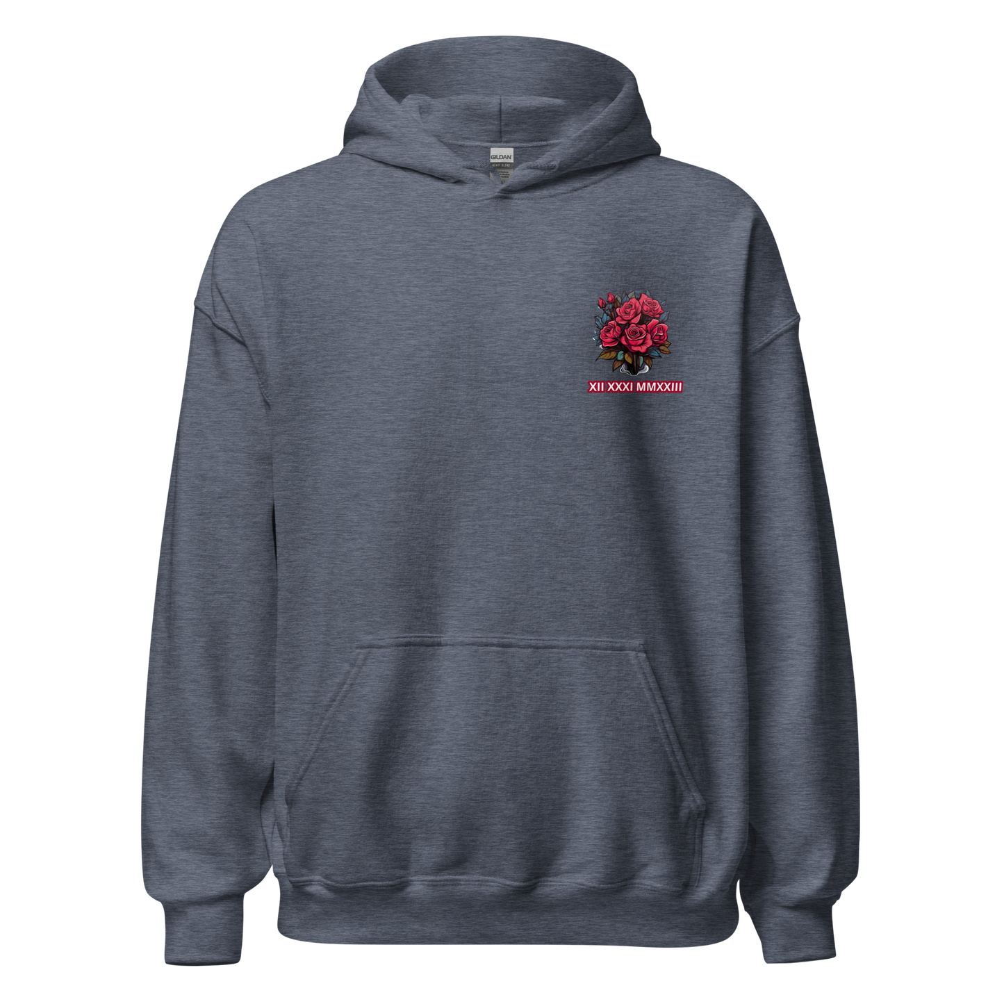 Pink Rose Hoodie