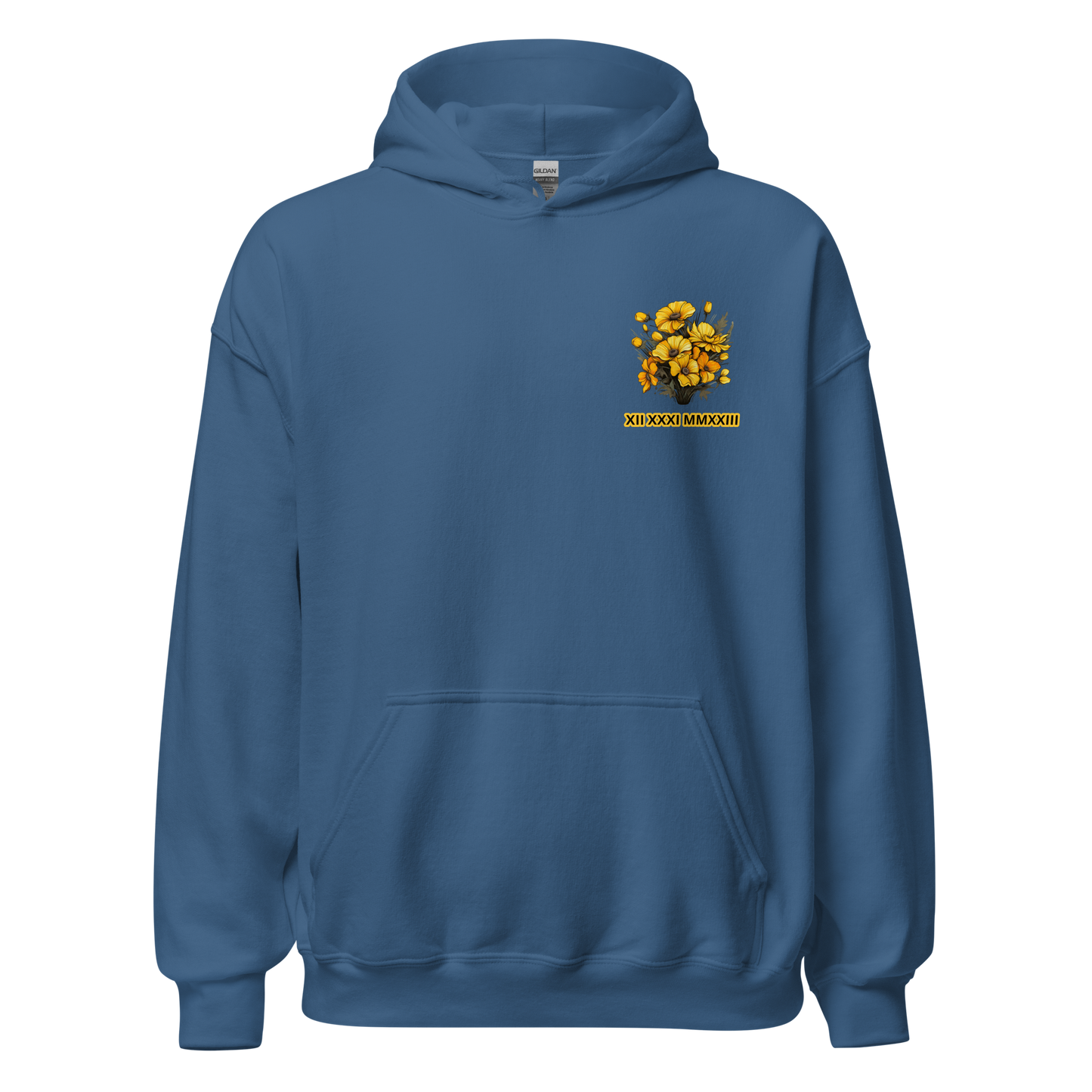 Yellow Flower Hoodie