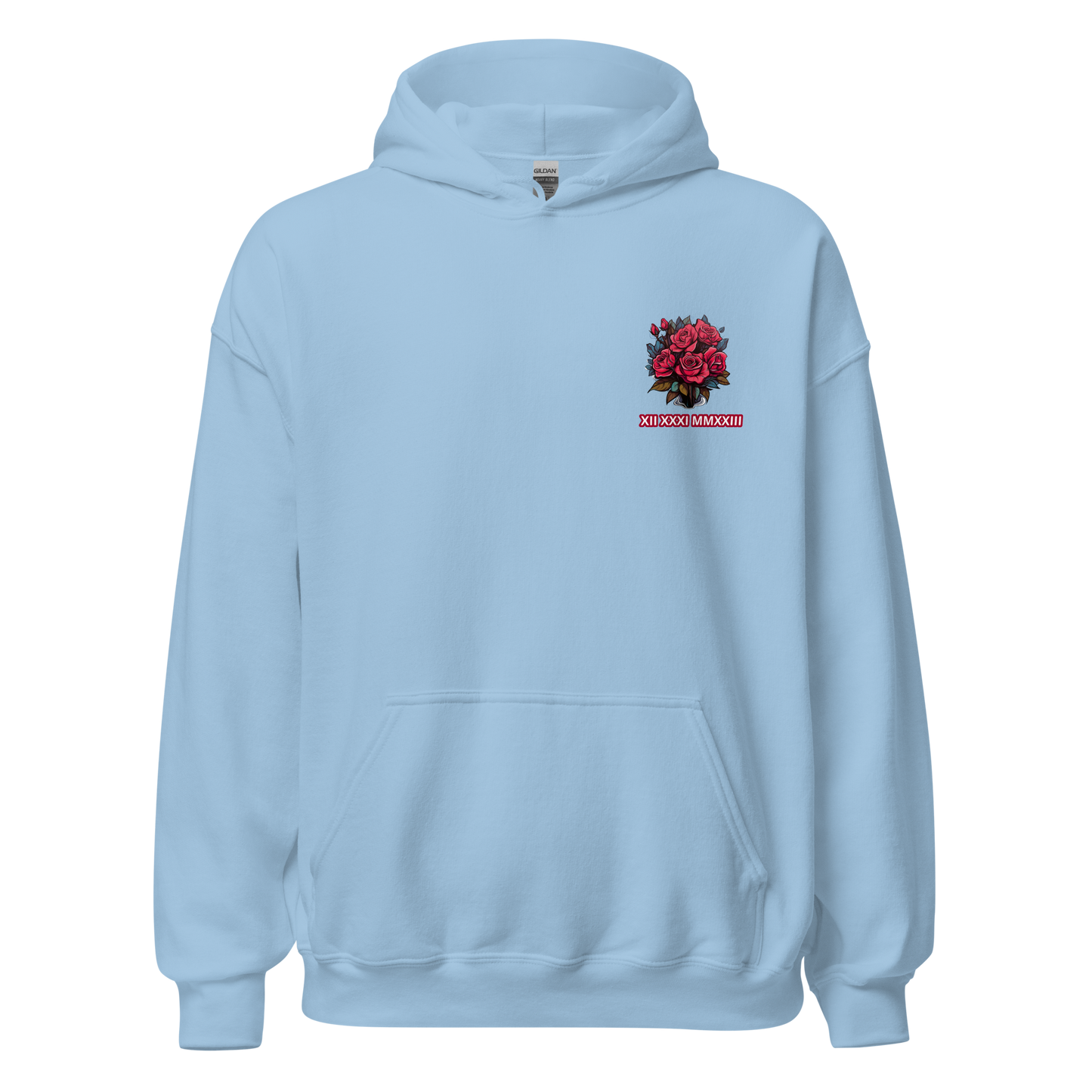 Pink Rose Hoodie