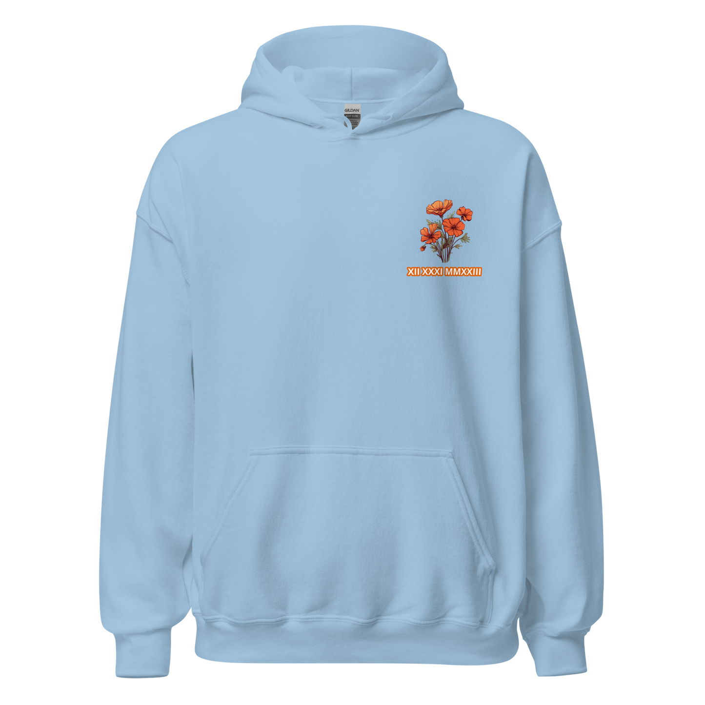 Simple Flower Hoodie