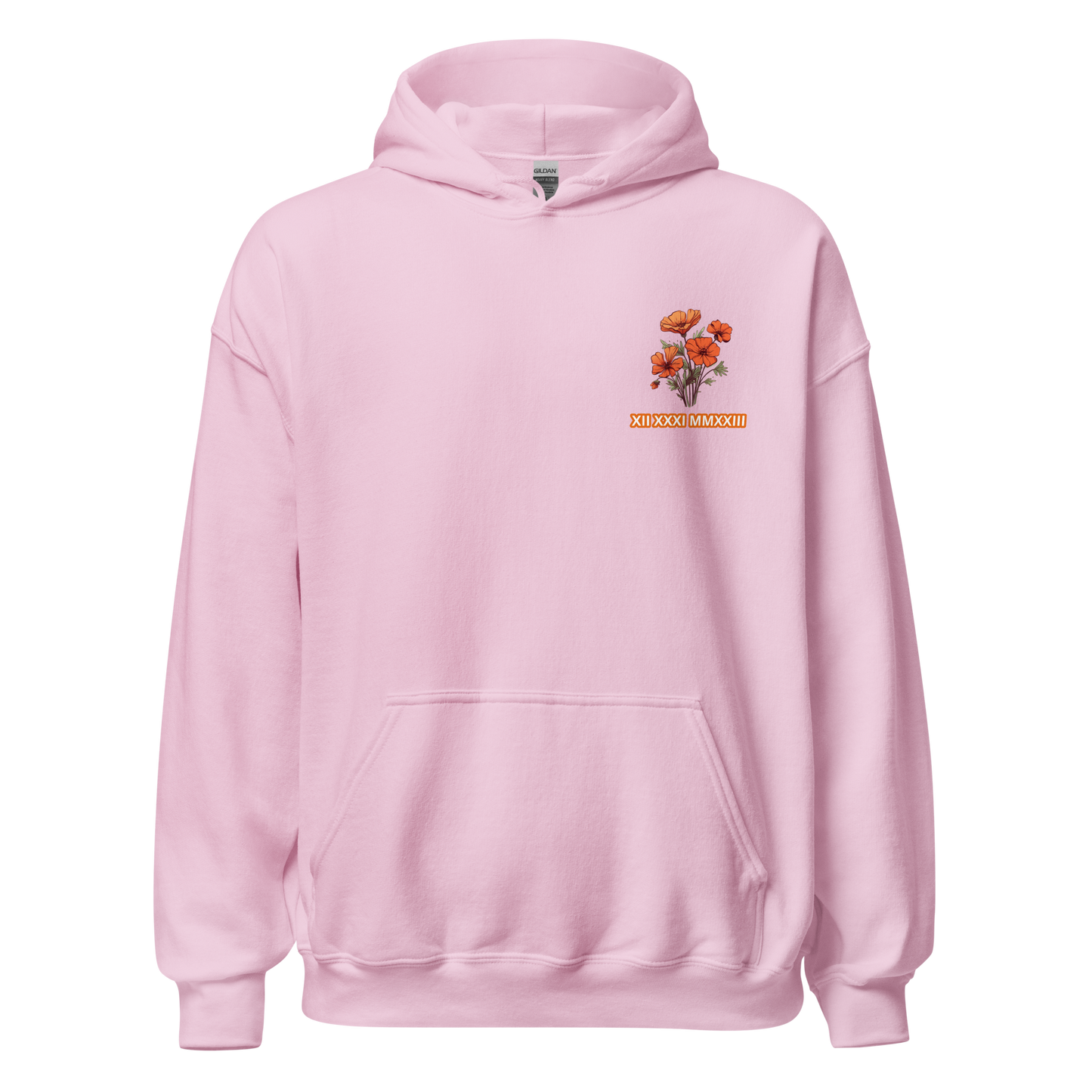 Simple Flower Hoodie