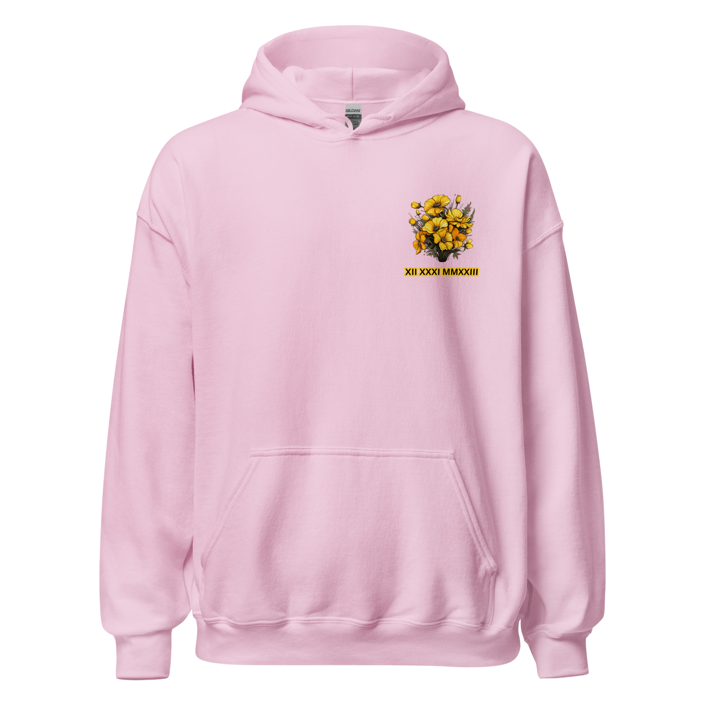 Yellow Flower Hoodie