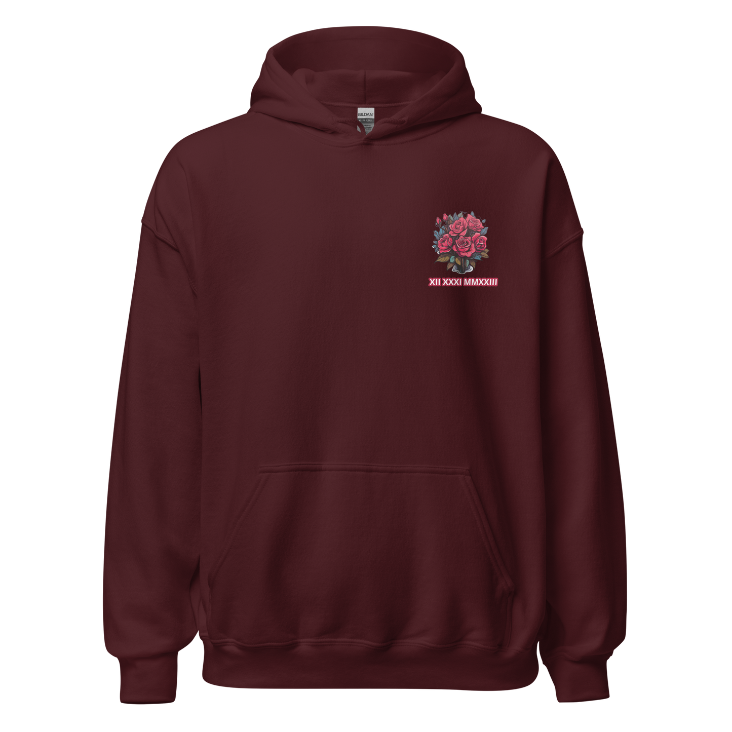 Pink Rose Hoodie