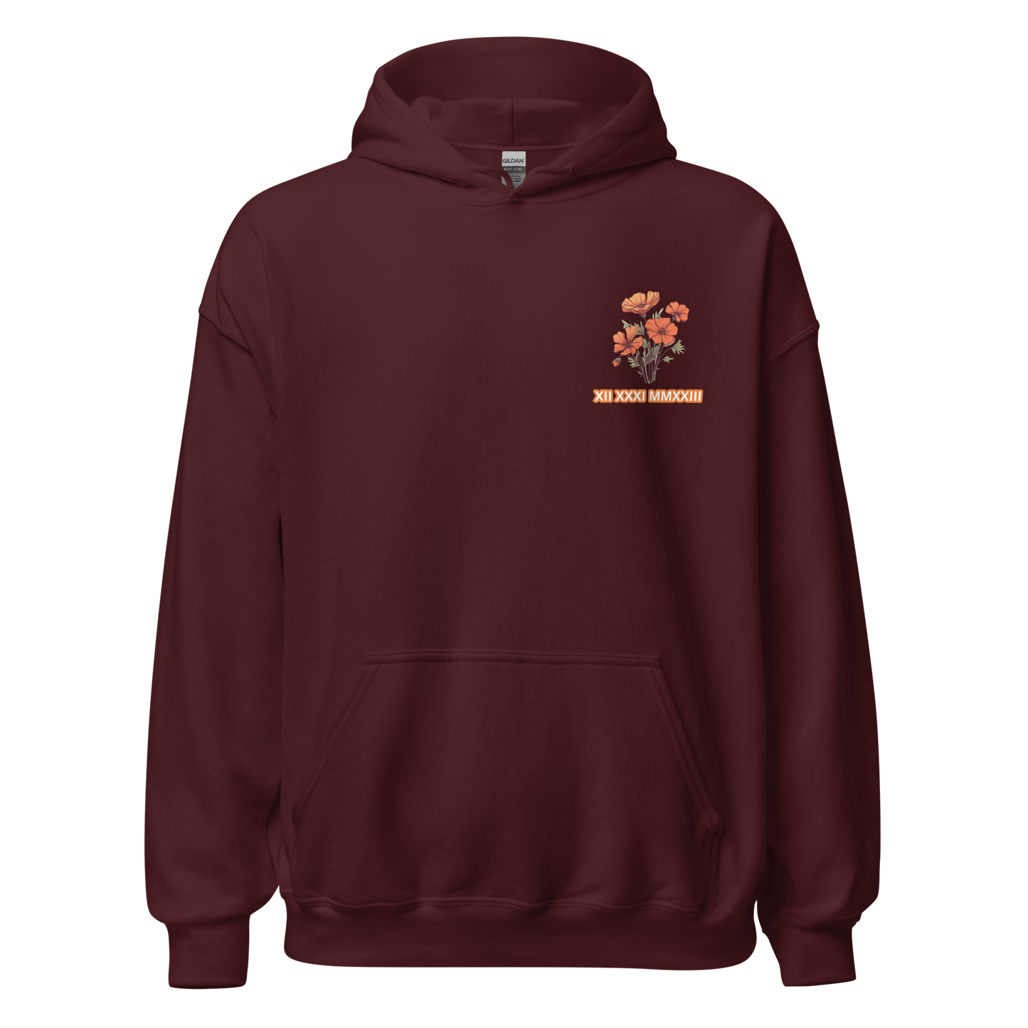 Simple Flower Hoodie