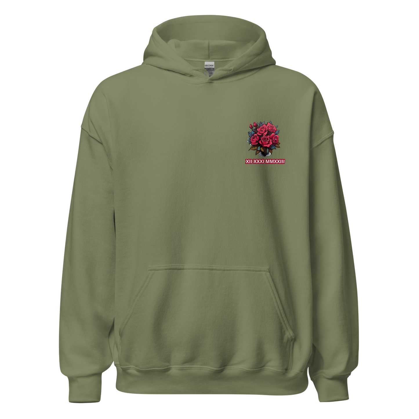 Pink Rose Hoodie