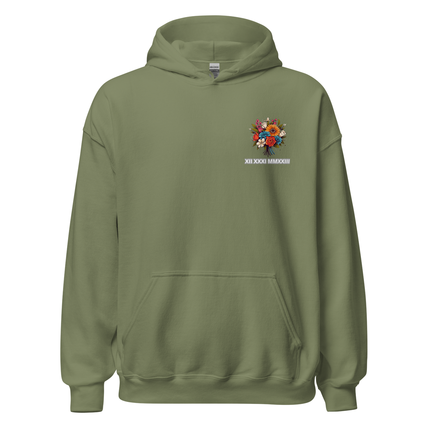 Random Flower Hoodie