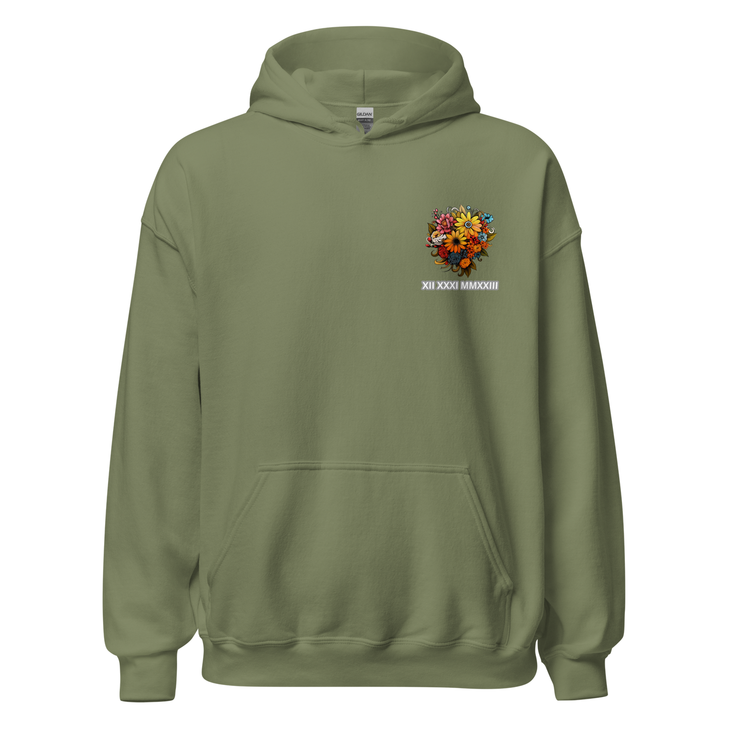 2nd Set Random Flower Hoodie