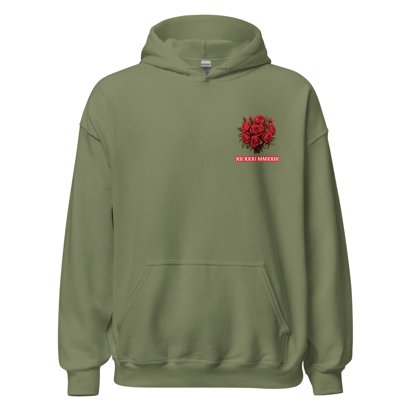 Red Rose Hoodie