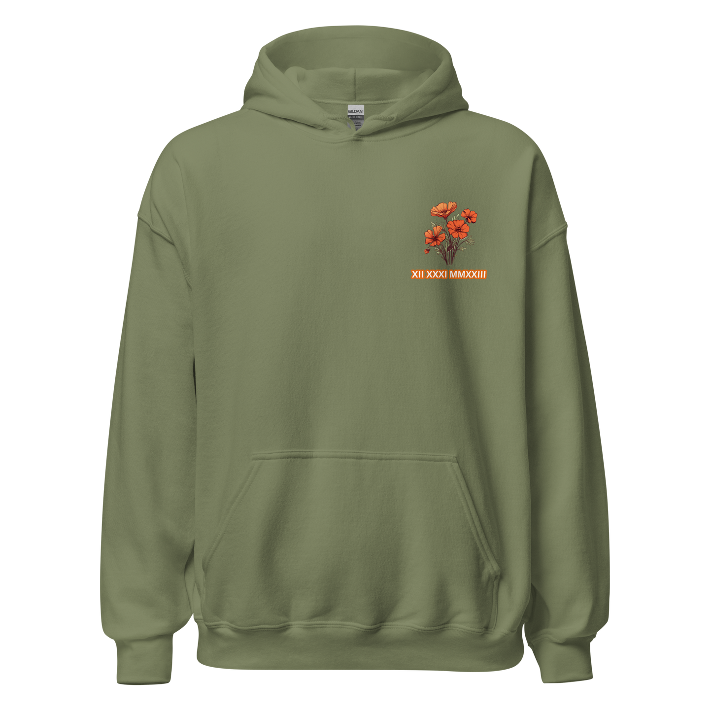 Simple Flower Hoodie