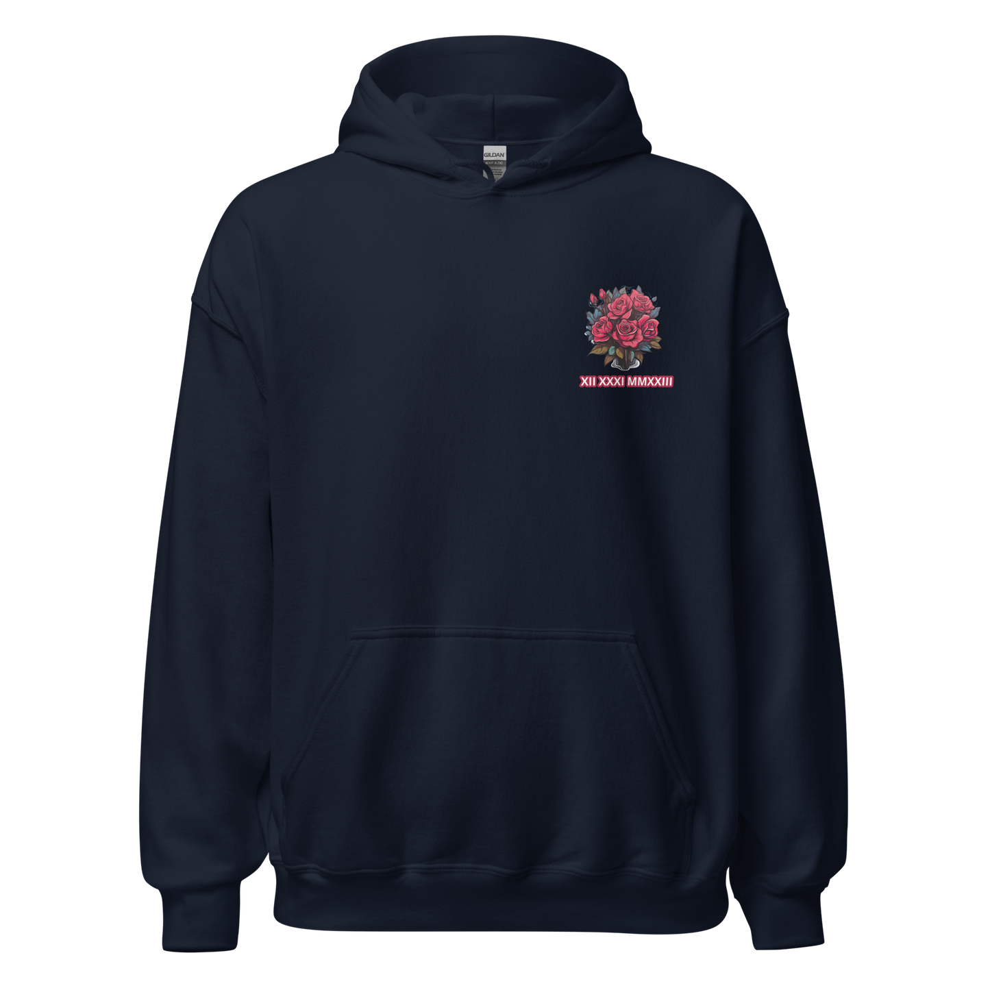 Pink Rose Hoodie