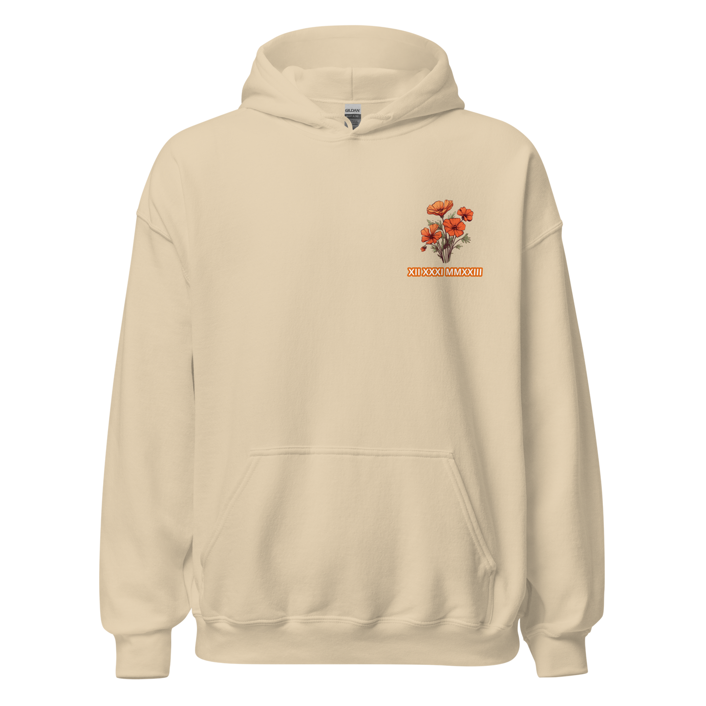 Simple Flower Hoodie