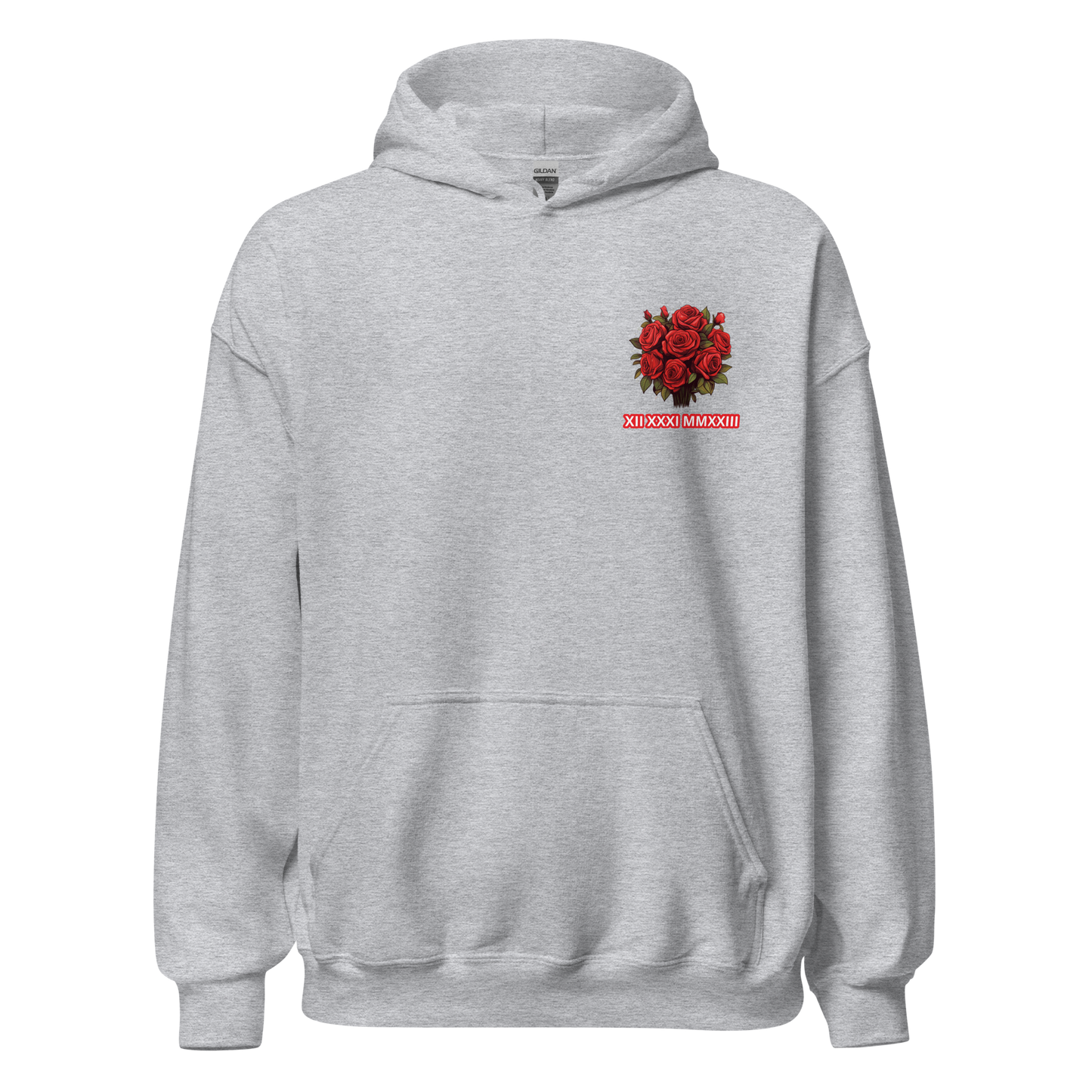 Red Rose Hoodie