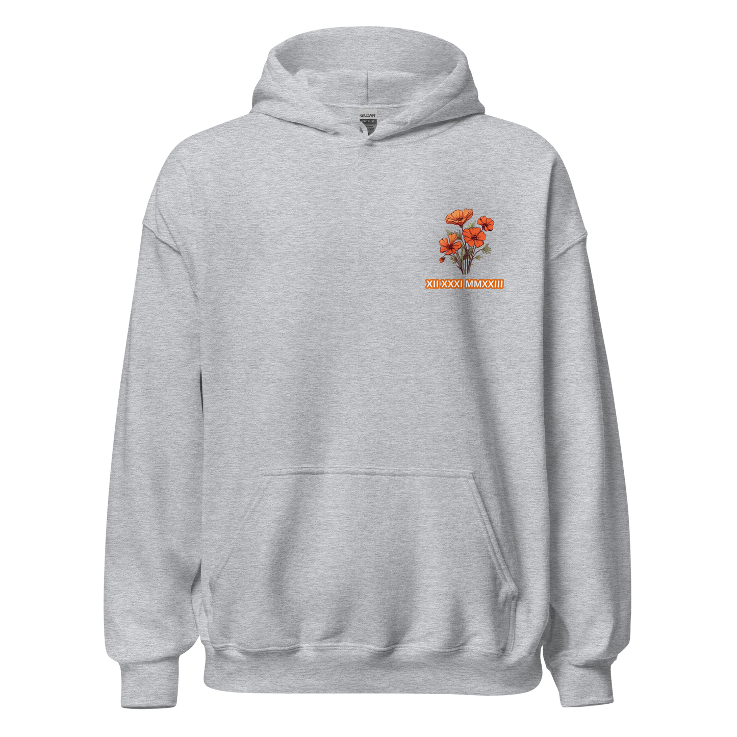 Simple Flower Hoodie