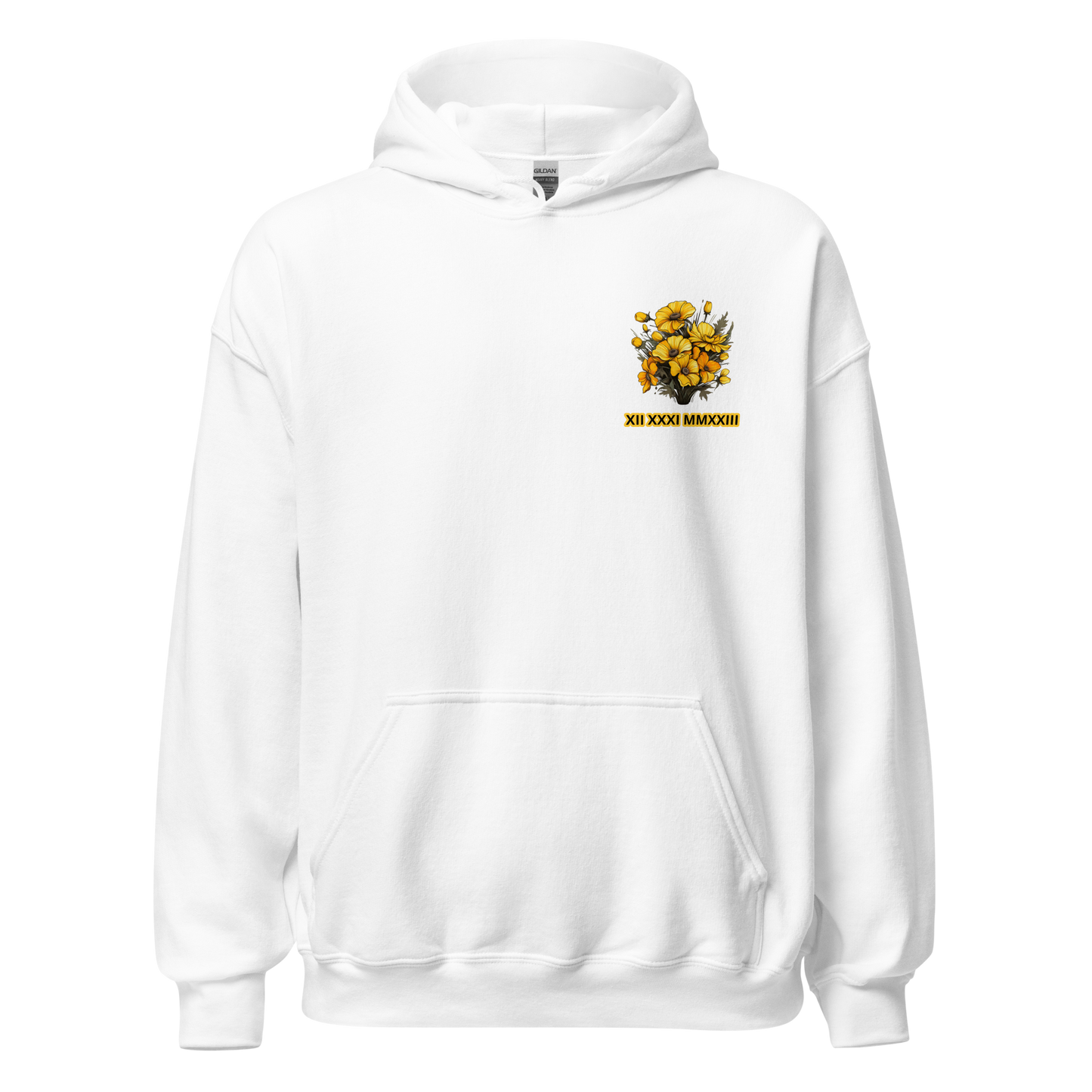 Yellow Flower Hoodie